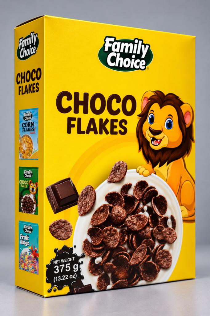 Family Choice Choco Flakes Breakfast Cereals