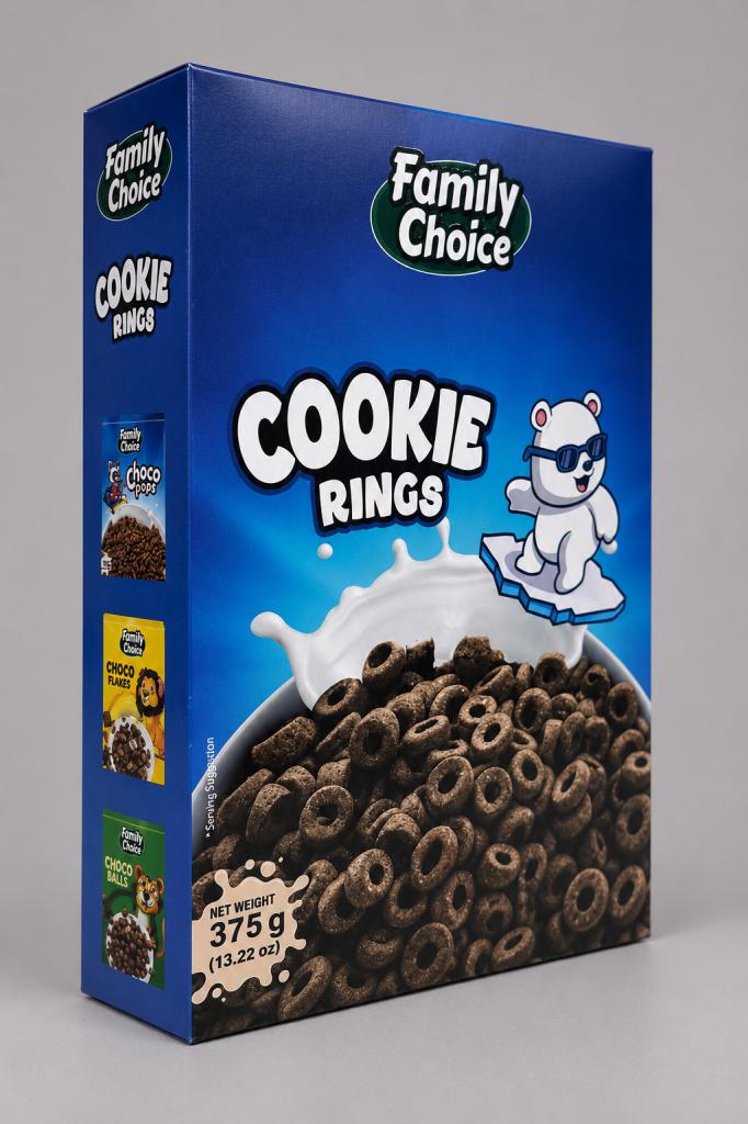 Family Choice Cookie Rings Cereals & Spreads