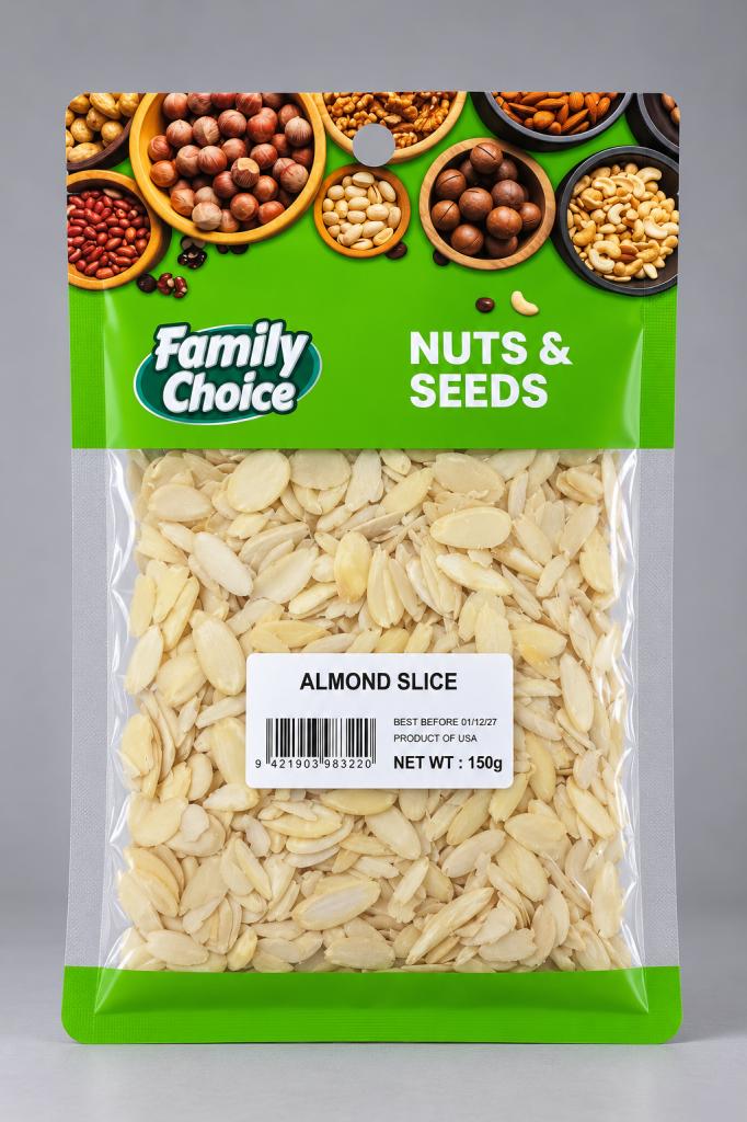 Family Choice F&D Almonds Sliced Baking & Desserts