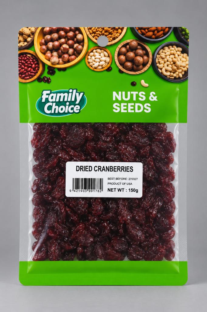 Family Choice F&D Dried Cranberries Baking & Desserts