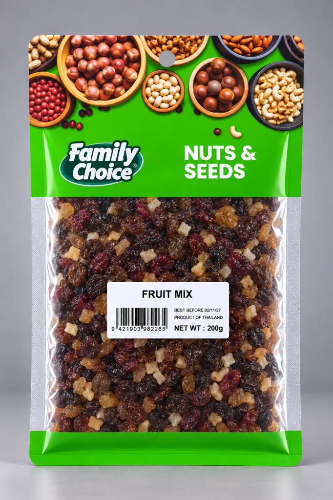 Family Choice F&D Fruit Mix Baking & Desserts