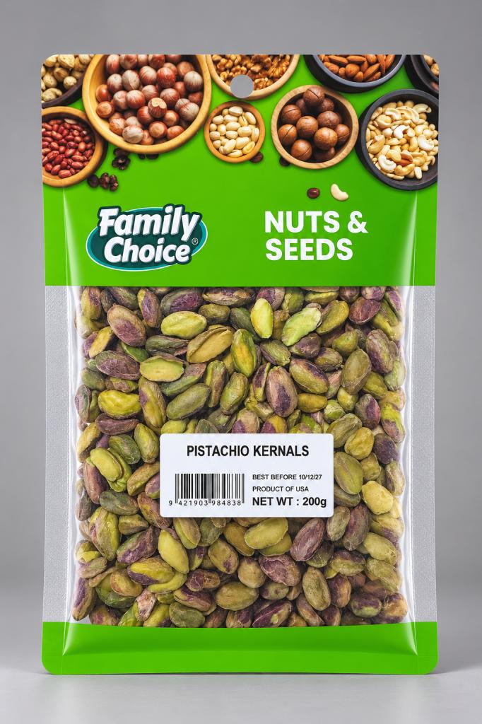 Family Choice F&D Pistachio Kernals Baking & Desserts