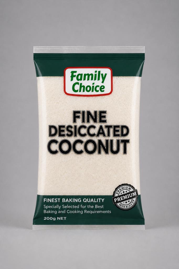 Family Choice Fine Desiccated Coconut Baking & Desserts