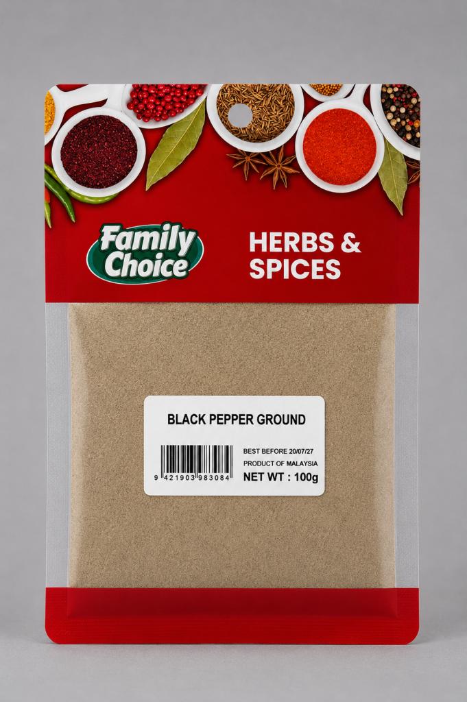 Family Choice H&S Black Pepper Ground Brands