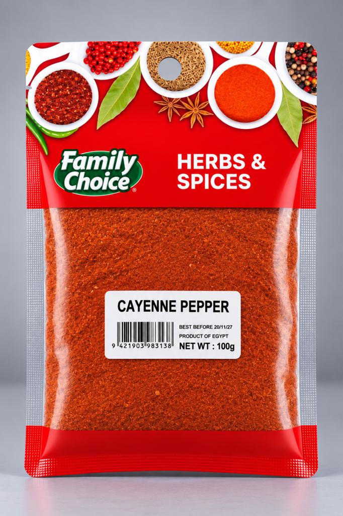Family Choice H&S Cayenne Pepper Herbs & Spices