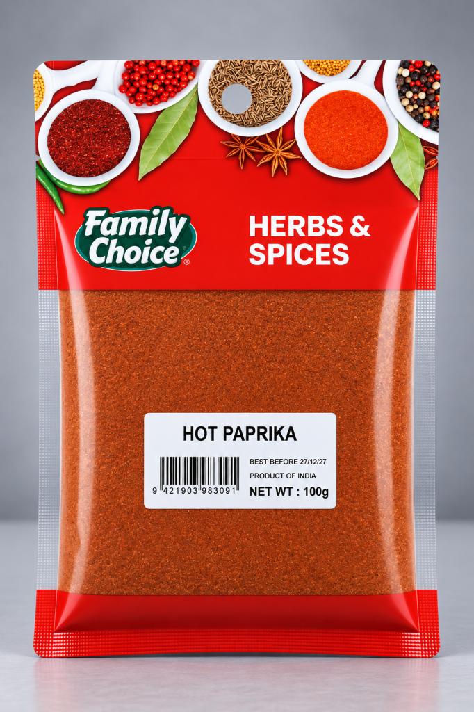 Family Choice H&S Paprika Hot Herbs & Spices