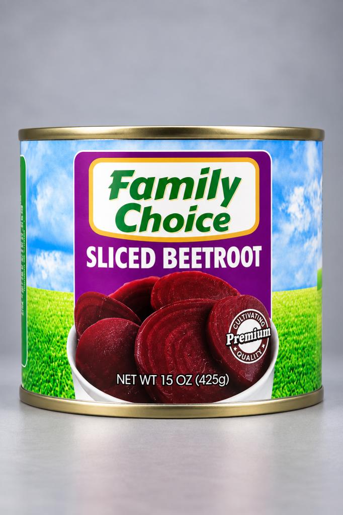 Family Choice Sliced Beetroot Canned Foods 