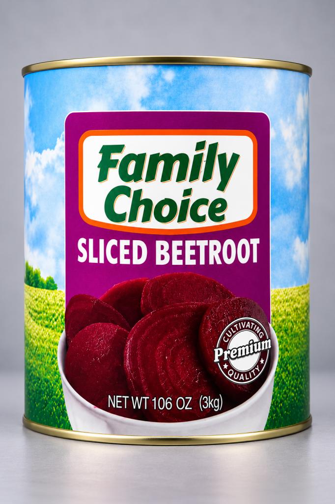 Family Choice Sliced Beetroot Canned Foods 