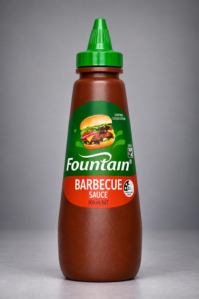 Fountain Barbecue Sauce Squeeze Sauces, Stock & Marinades
