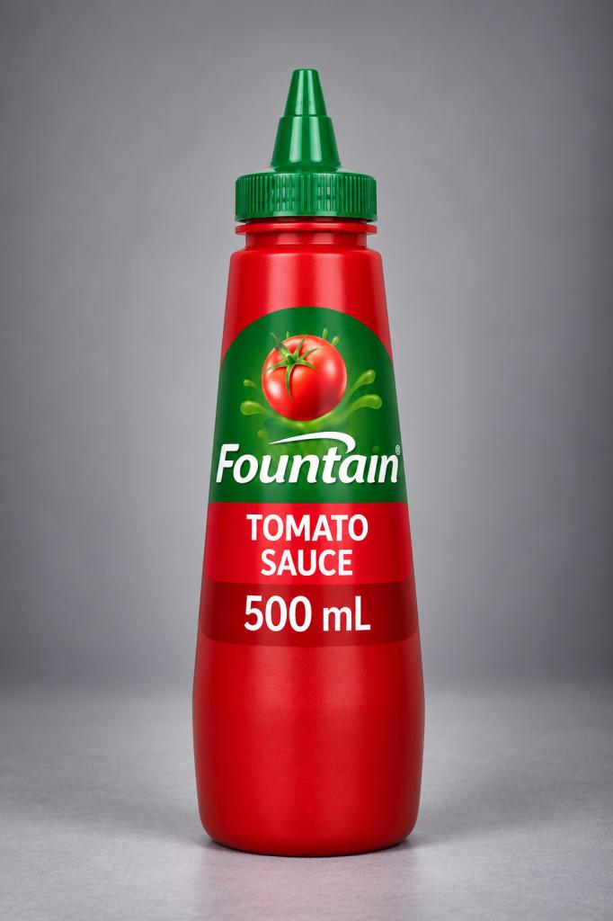 Fountain Tomato Sauce Squeeze Sauces, Stock & Marinades