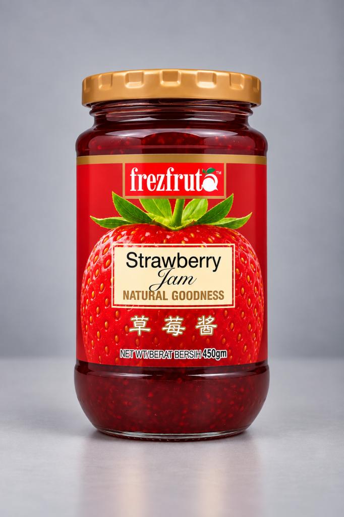 Frezfruta Strawberry Jam Jams, Honey & Spreads
