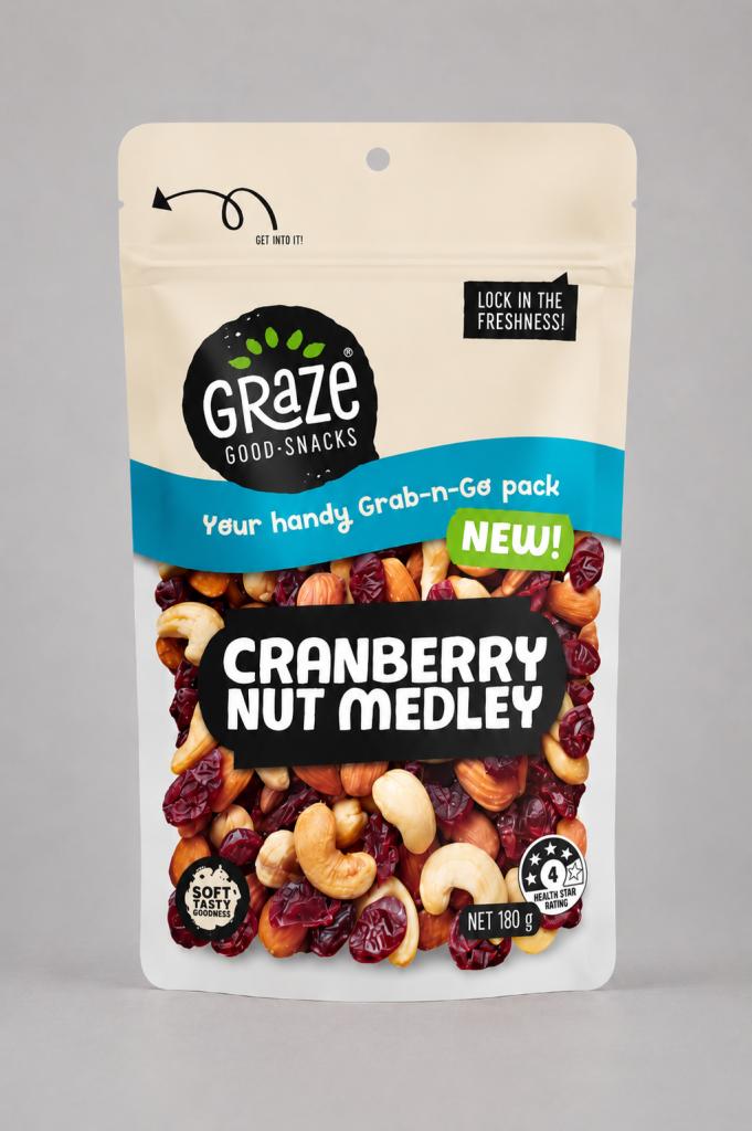 Graze Good Snacks Cranberry Nut Medley Snacks & Sweets