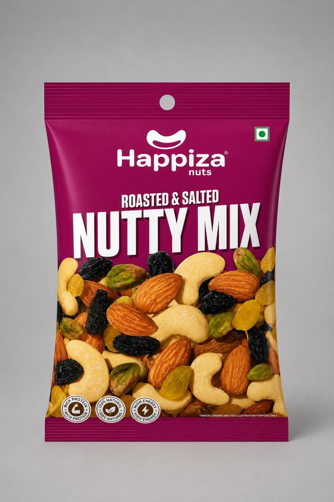 Happiza Roasted & Salted Nutty Mix Snacks & Sweets