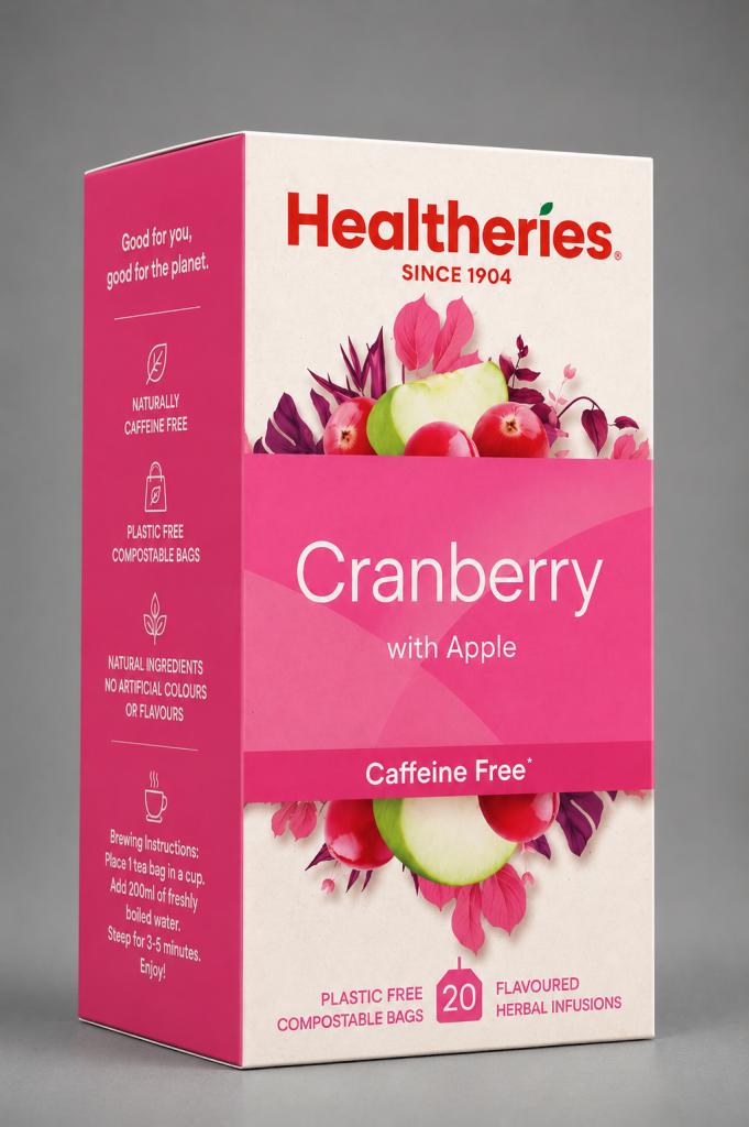 Healtheries Fruit Tea Cranberry & Apple Beverages