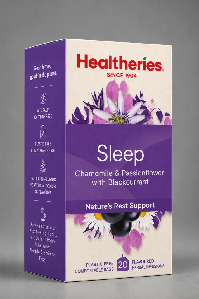 Healtheries Sleep Chamomile & Passionflower Original 20`s Beverages