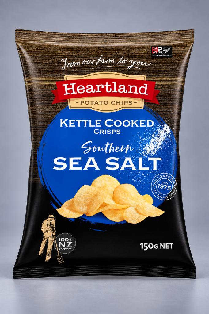 Heartland Kettle Cooked Southern Sea Salt Snacks & Sweets