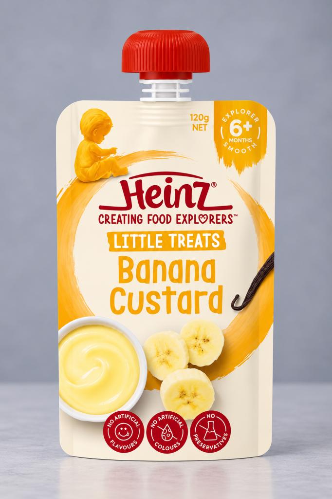 Heinz Banana Custard Baby & Child