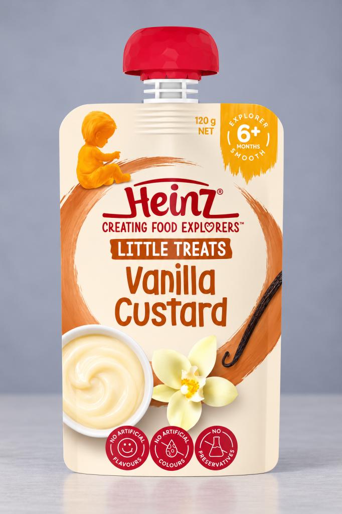 Heinz Little Kids Vanilla Custard Baby & Child