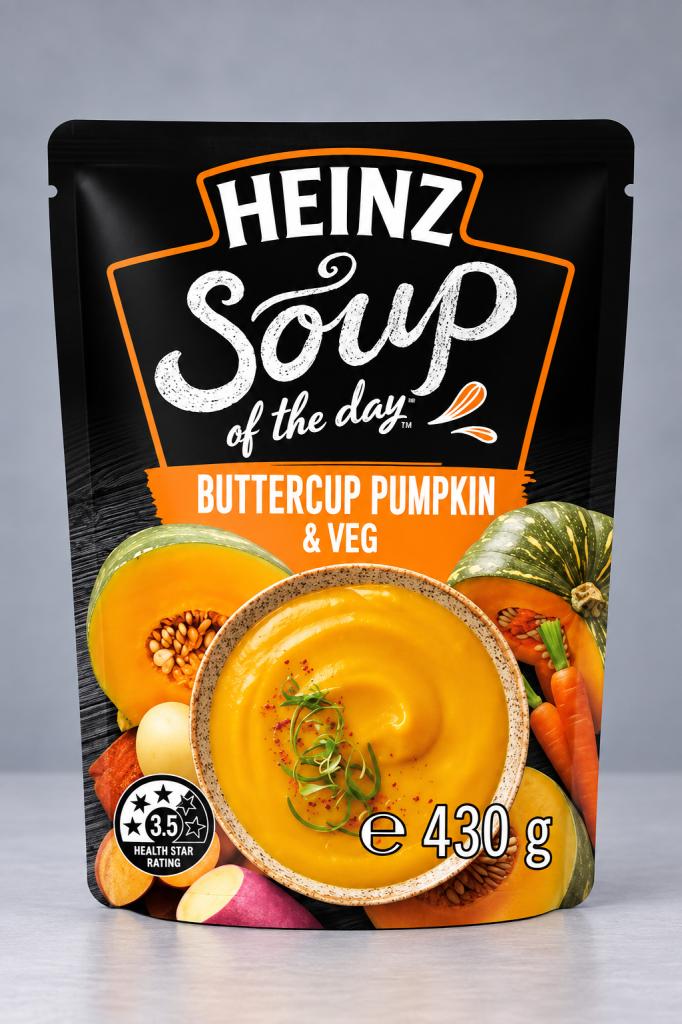 Heinz Soup Of The Day Buttercup Pumpkin & Veg Instant Soup