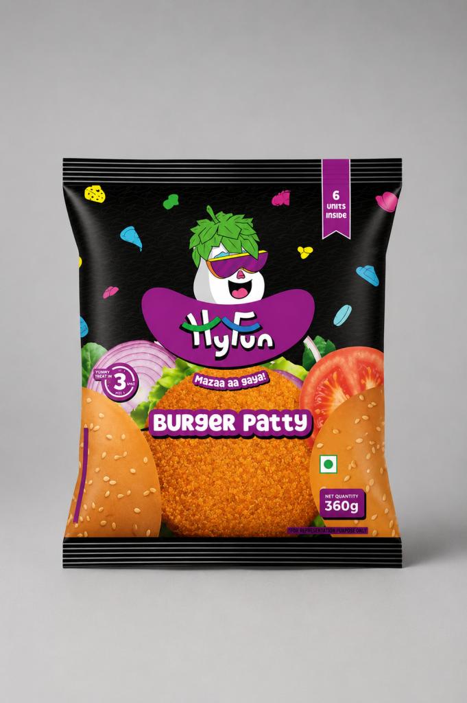 HyFun Burger Patty Chilled & Frozen
