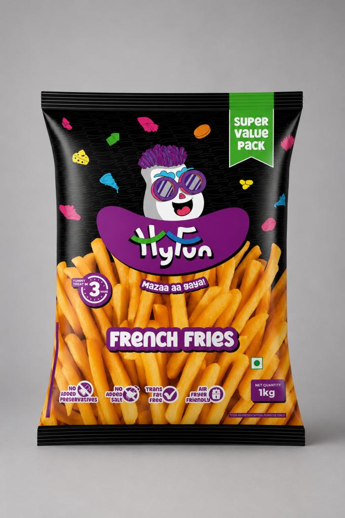 HyFun French Fries Straight Cut Chilled & Frozen