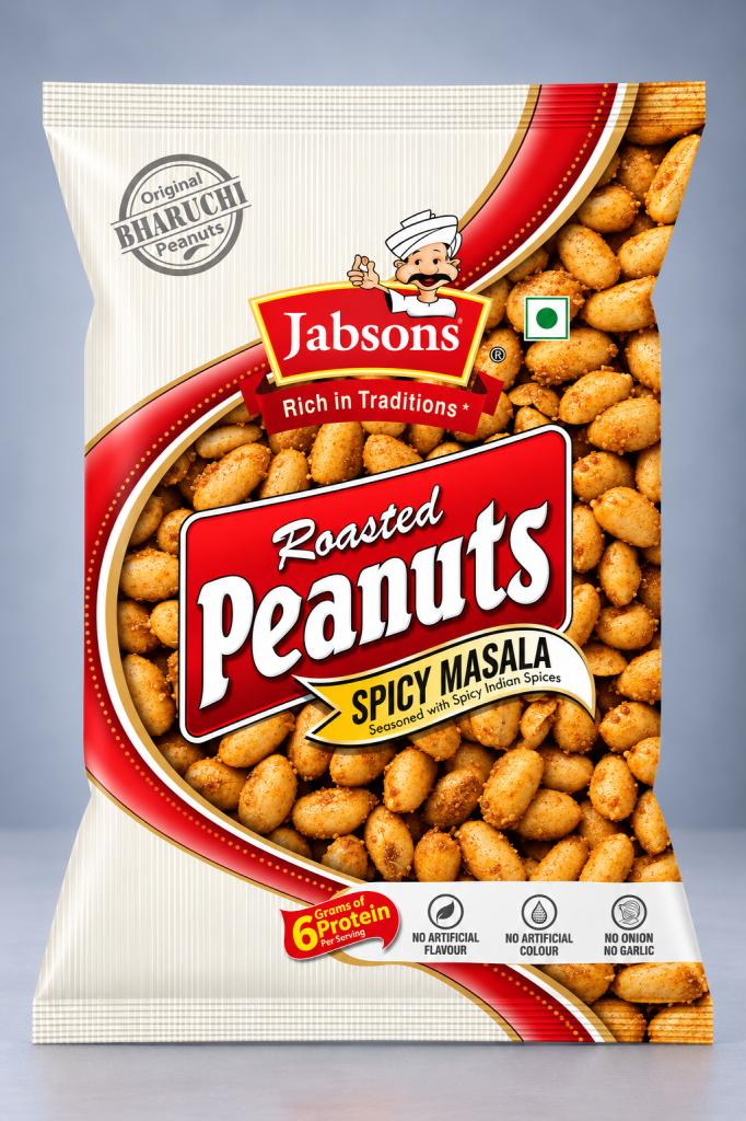 Jab Roasted Peanut Spicy Masala Snacks & Sweets