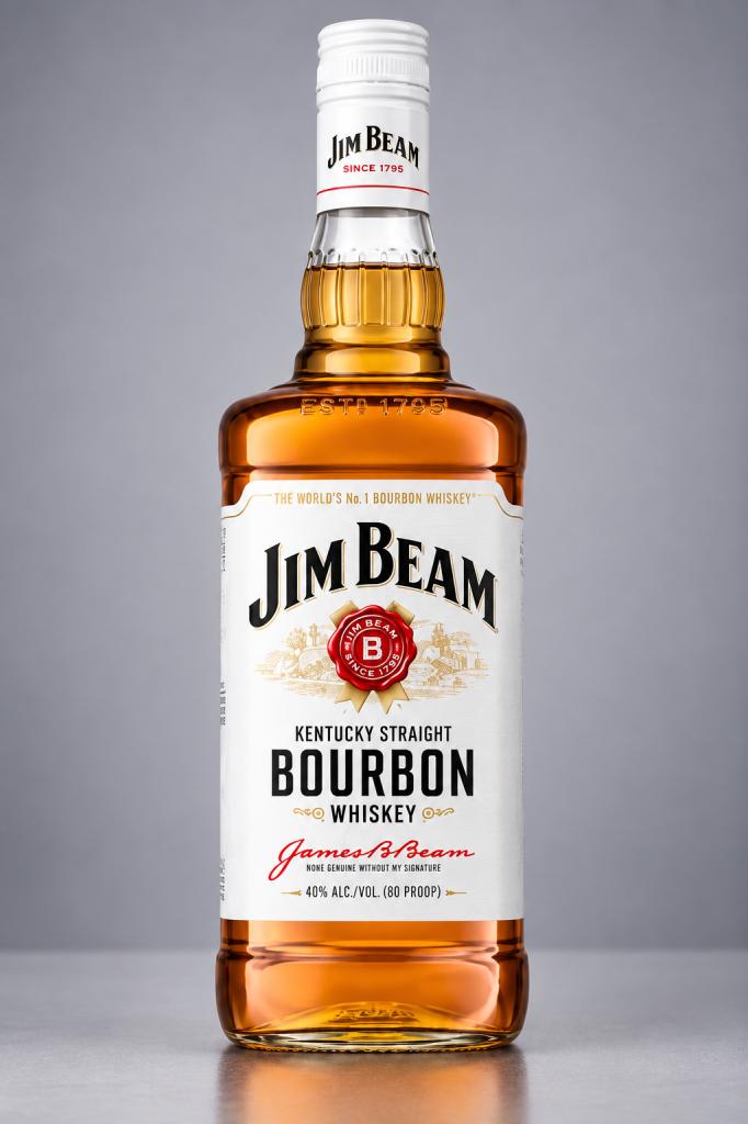 Jim Beam Bourbon Whiskey Imported Spirits