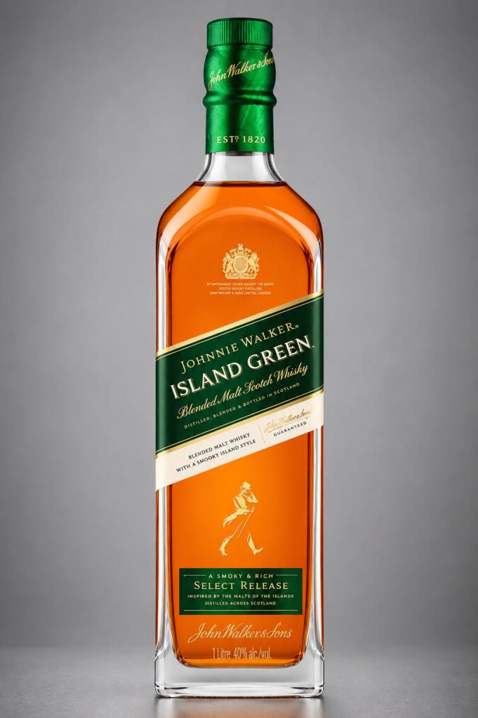Johnnie Walker Island Green Imported Spirits