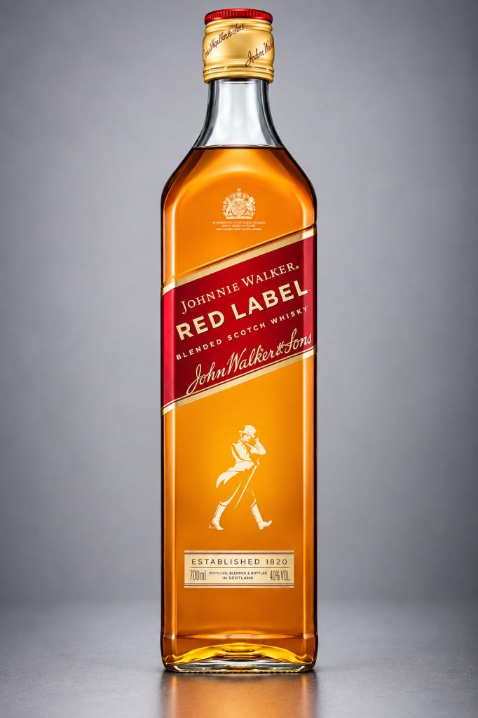 Johnnie Walker Red Label Imported Spirits