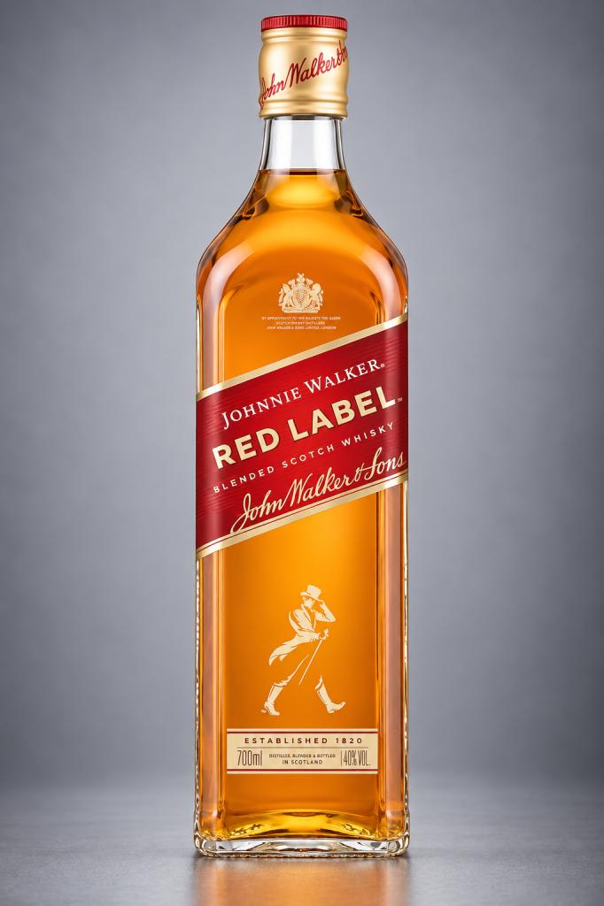 Johnnie Walker Red Label Imported Spirits