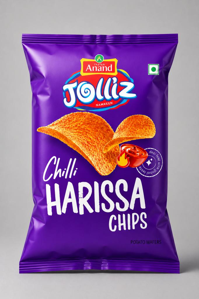 Jolliz Chilli Harissa Chips Snacks & Sweets
