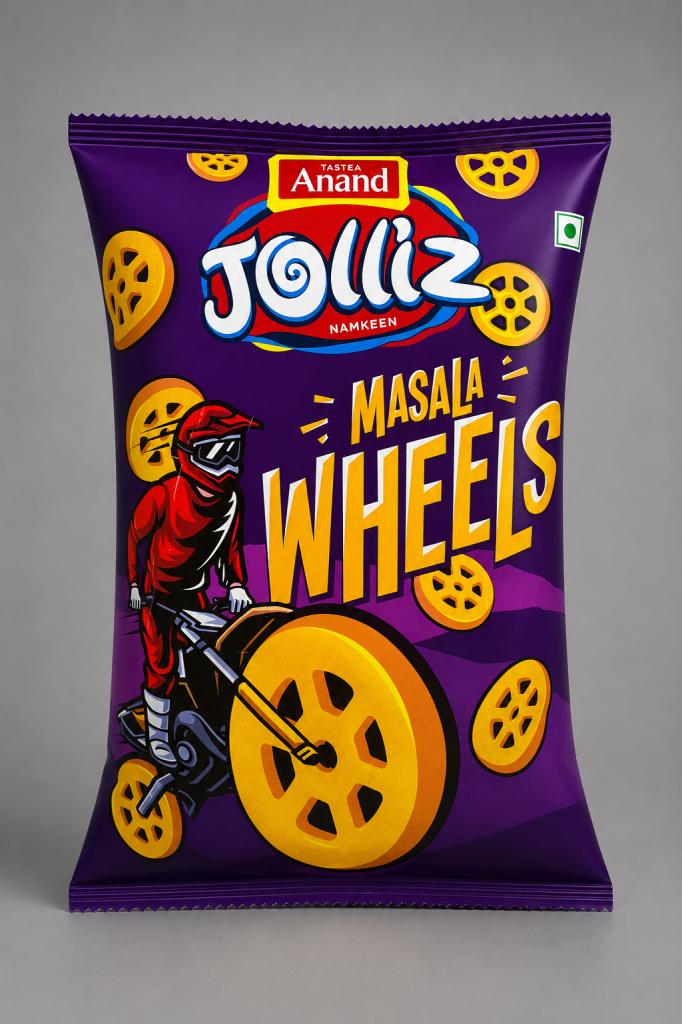 Jolliz Masala Wheels Snacks & Sweets