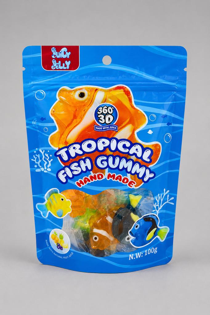 Juicy Belly Tropical Fish Gummy Snacks & Sweets