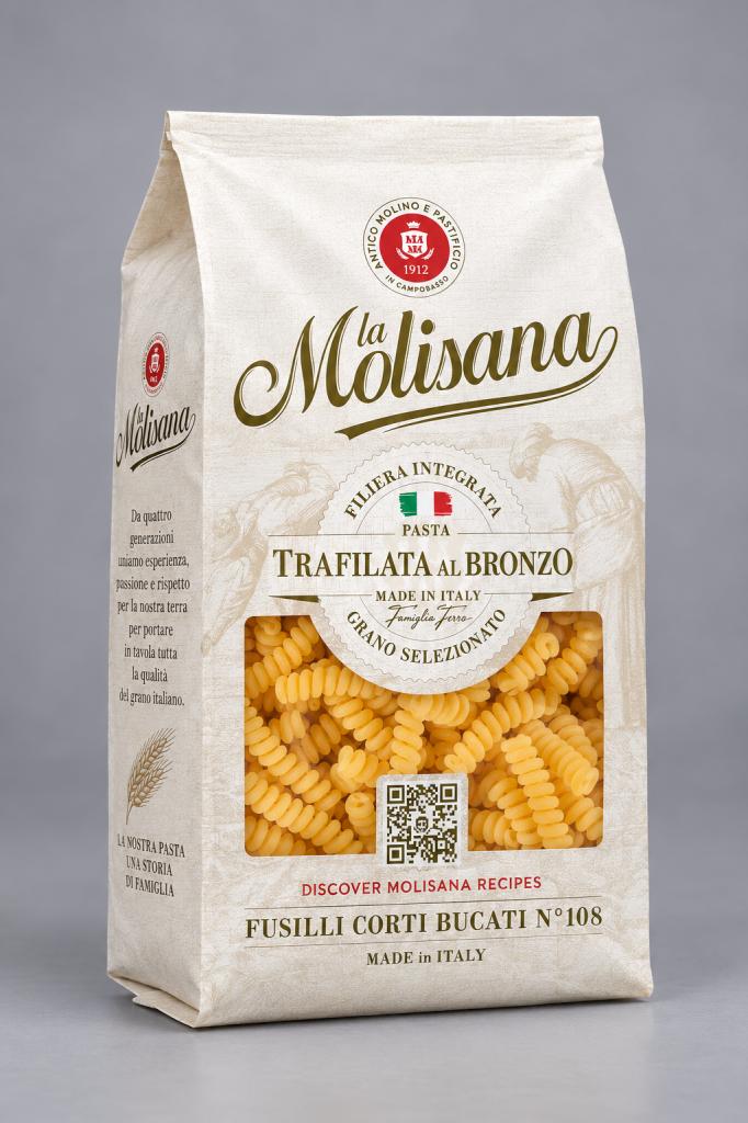La Molisana Fusilli Corti Bucati Pasta  Pasta