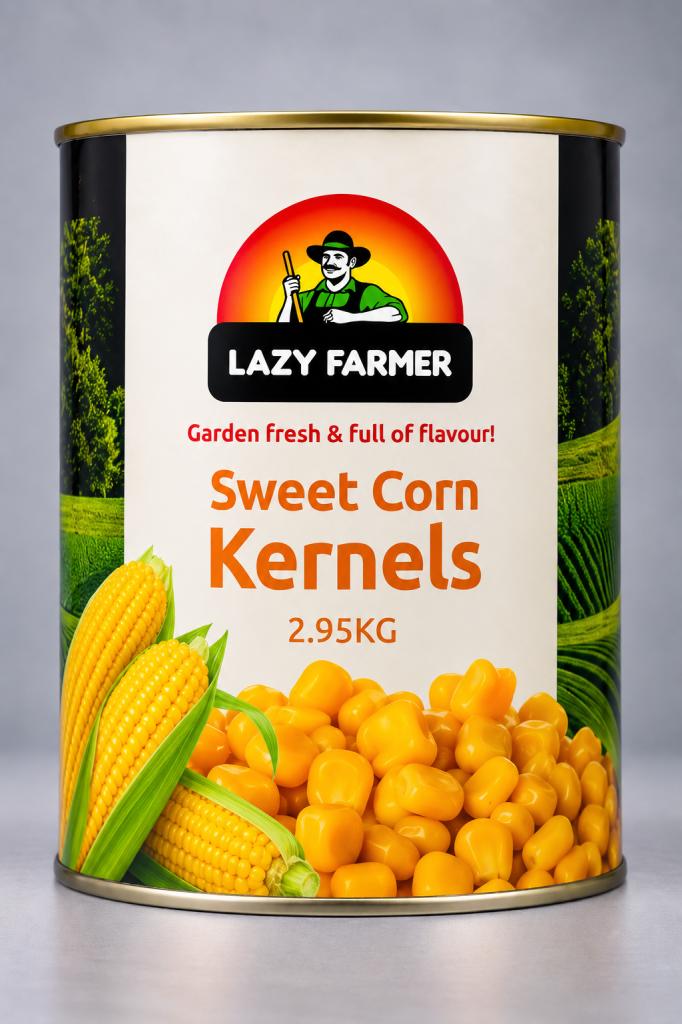 Lazy Farmer Sweet Corn Kernels Canned Foods 