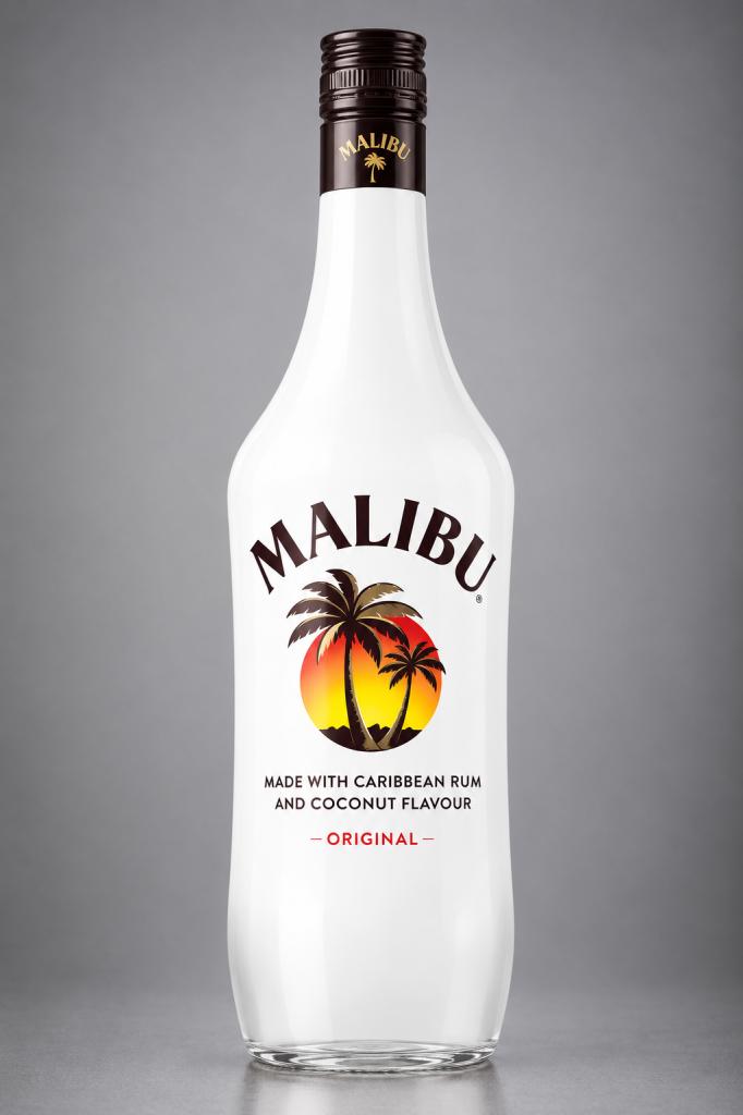 Malibu White Rum Imported Spirits