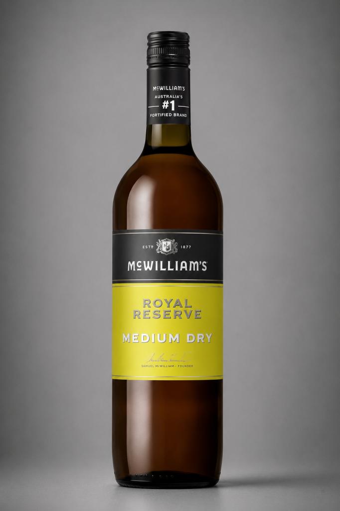 McWilliams Royal Reserve Medium Dry Apera Wine