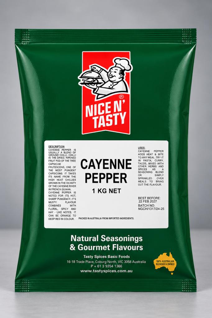 Nice 'n' Tasty Cayenne Pepper Herbs & Spices