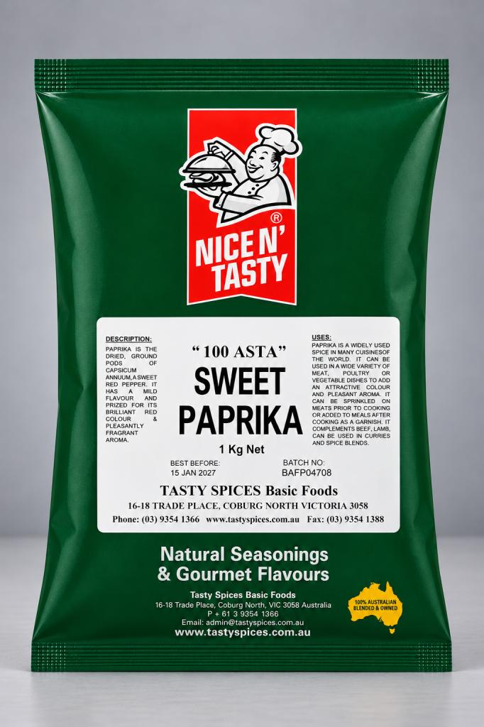 Nice 'n' Tasty Sweet Paprika Herbs & Spices
