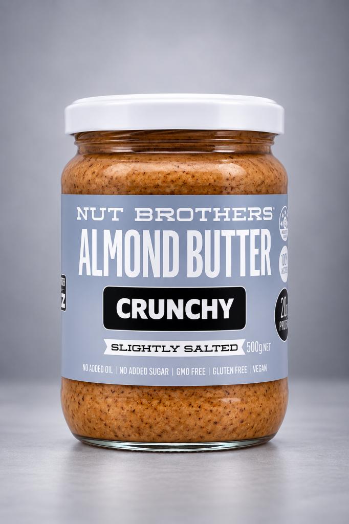 Nut Brother Almond Butter Crunchy Slightly Salted Cereals & Spreads