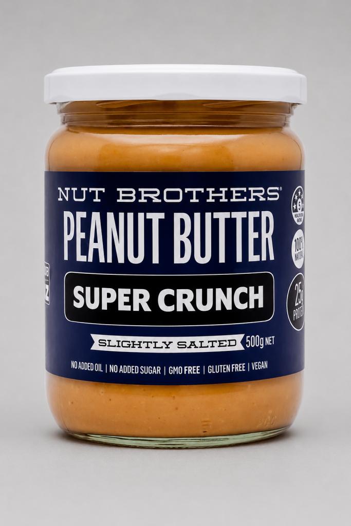 Nut Brother Peanut Butter Super Crunch Nut Spreads