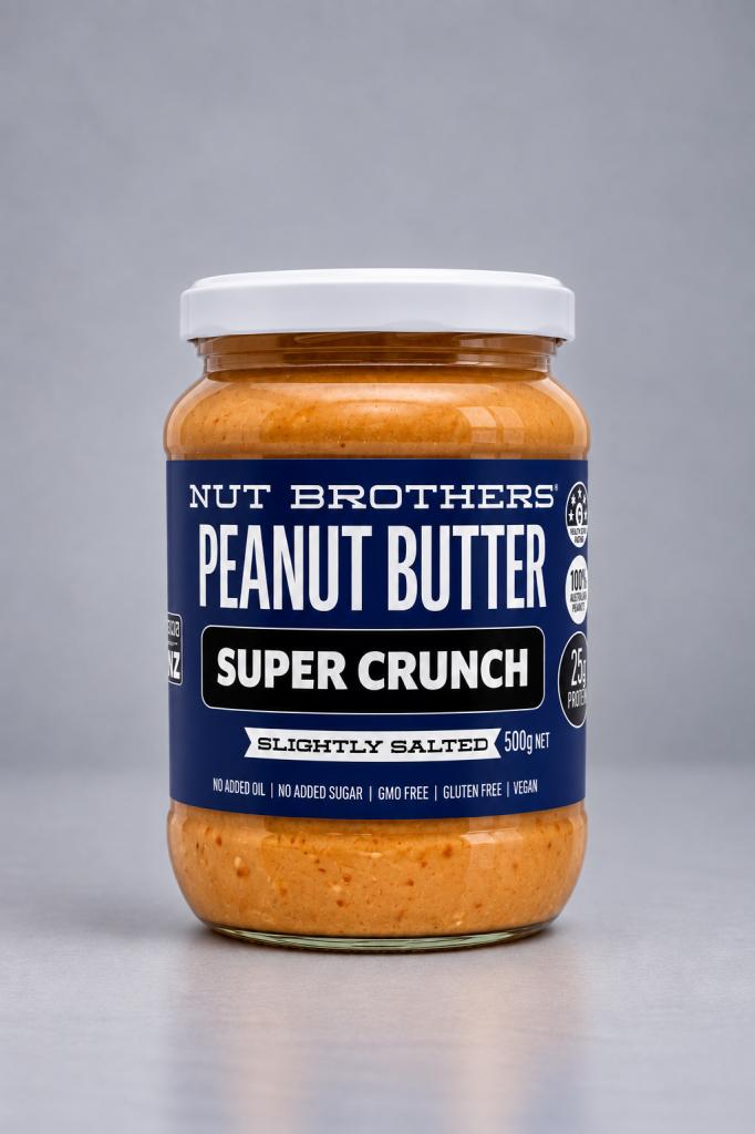 Nut Brother Peanut Butter Super Crunch Jams, Honey & Spreads