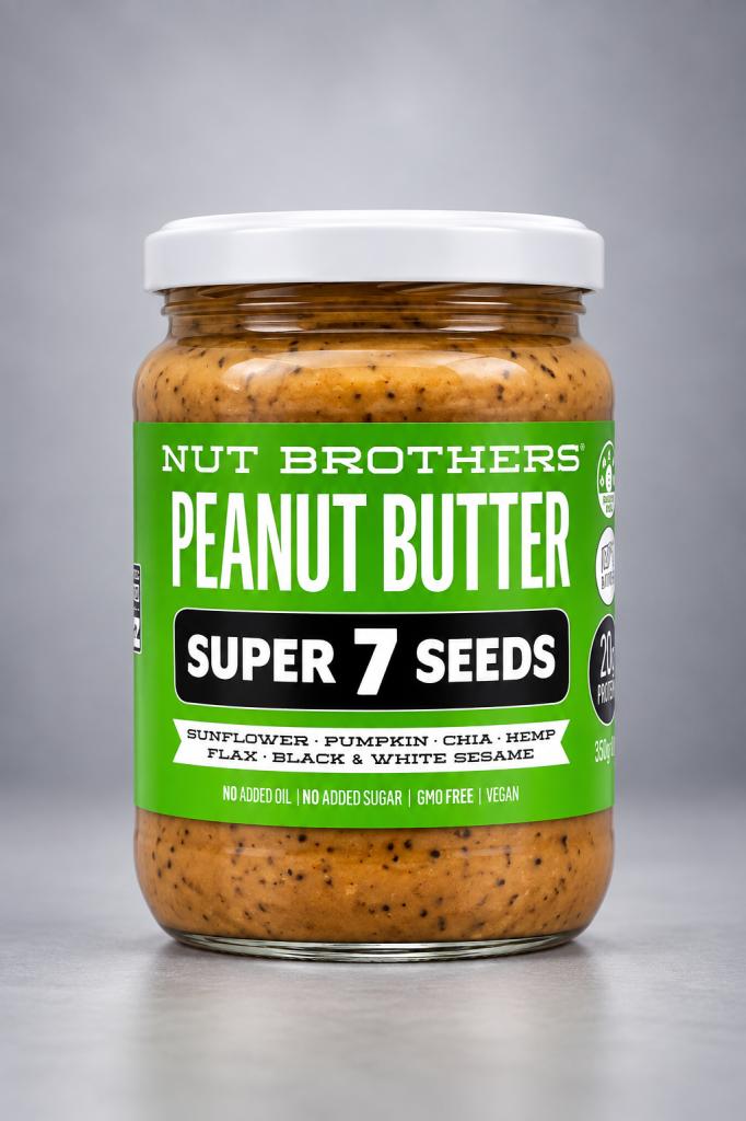 Nut Brother Peanut Butter Super 7 Seeds Cereals & Spreads
