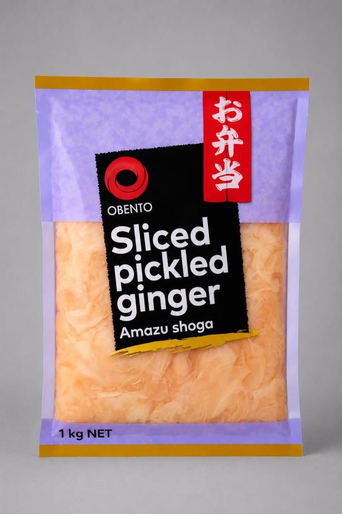 Obento Sliced Pickled Ginger Food Service - Olives, Pickles & Antipasti