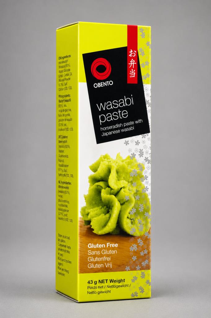 Obento Wasabi Paste Condiments