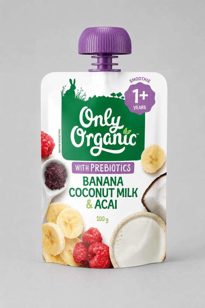 Only Organic Coconut~ Banana & Acai Baby & Child