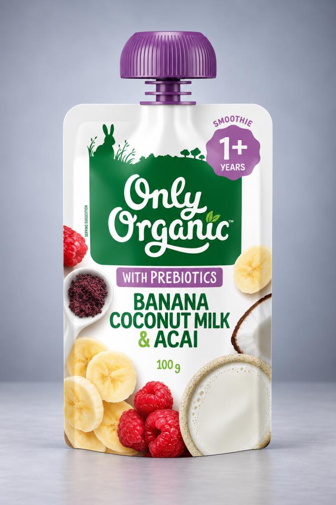 Only Organic Coconut~ Banana & Acai Baby & Child