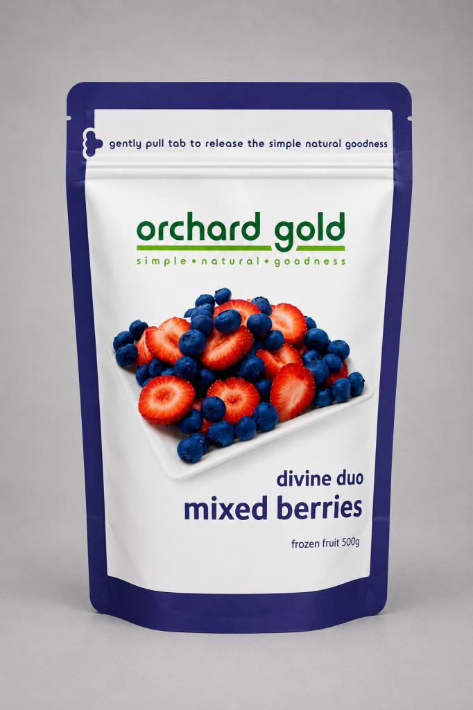 Orchard Gold Divine Duo Mixed Berries Chilled & Frozen