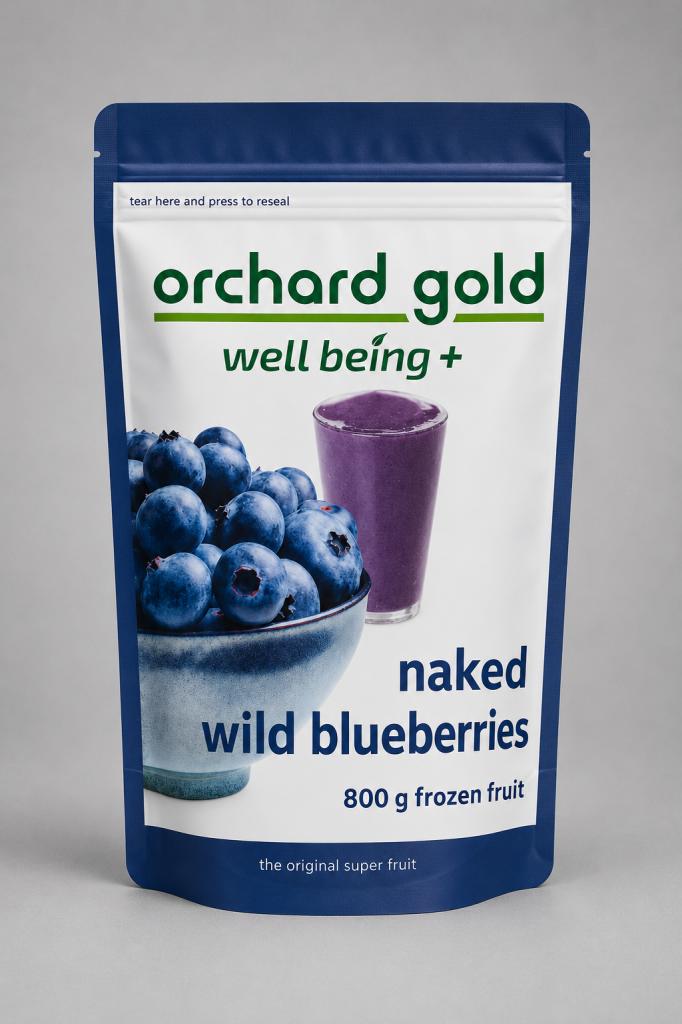 Orchard Gold Naked Wild Blueberry Chilled & Frozen