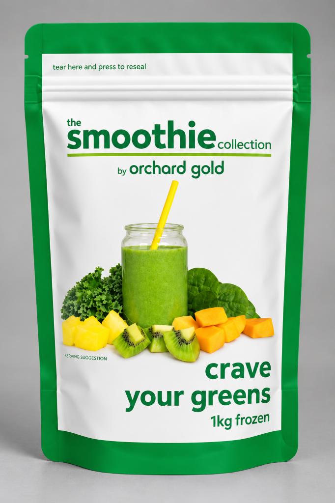 Orchard Gold Smoothie Collection Crave Your Greens Chilled & Frozen